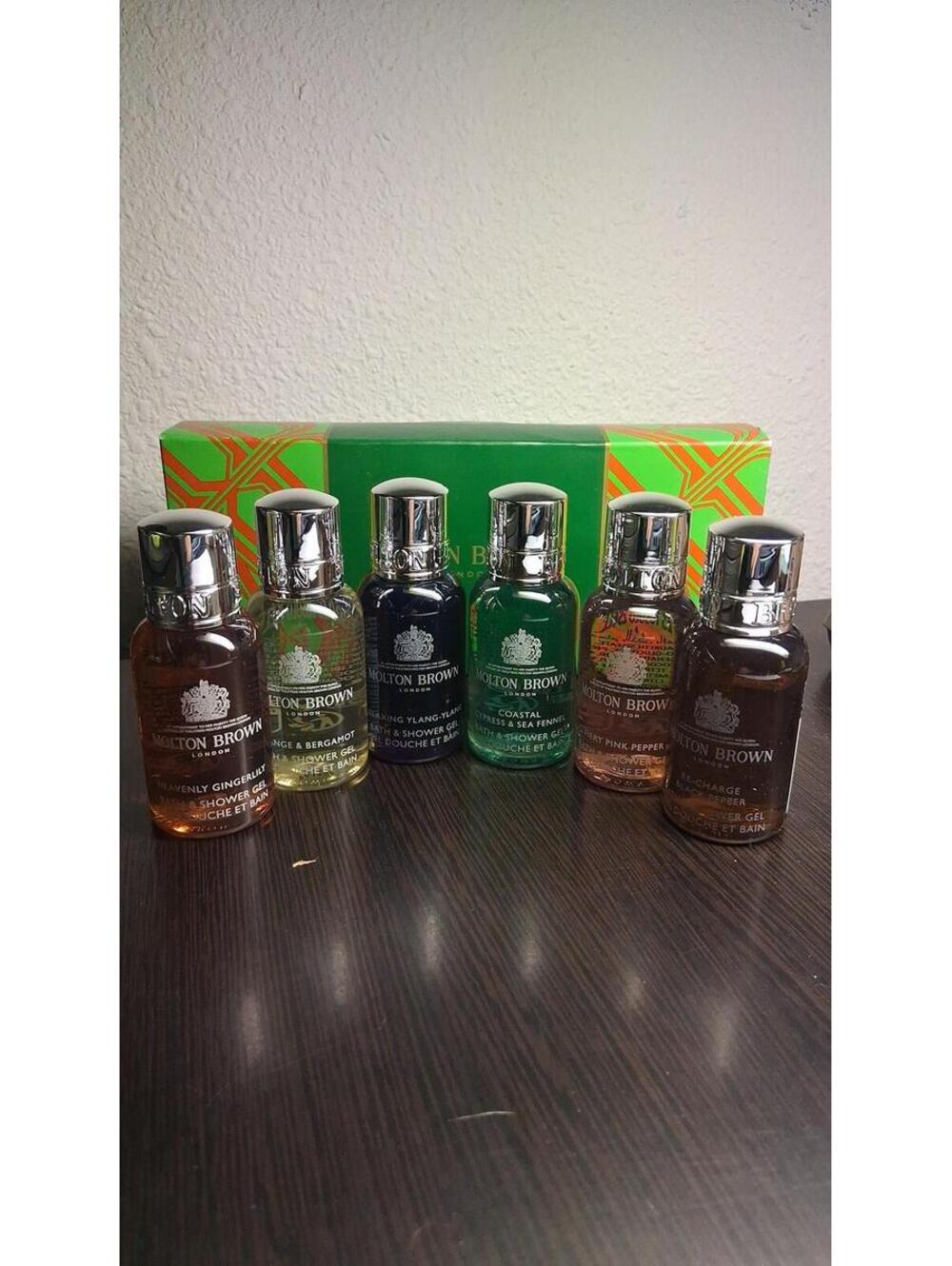 Molton Brown Luxury Bath & Shower Gel – 6 Piece Collection